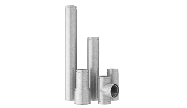 Pellet Stove Flue System