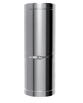 twin wall push fit flue pipe