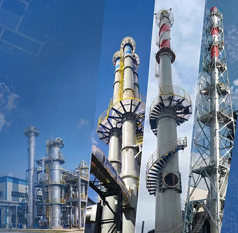 RAINBOW Chimney｜Custom Industrial Steel Chimney Solutions 