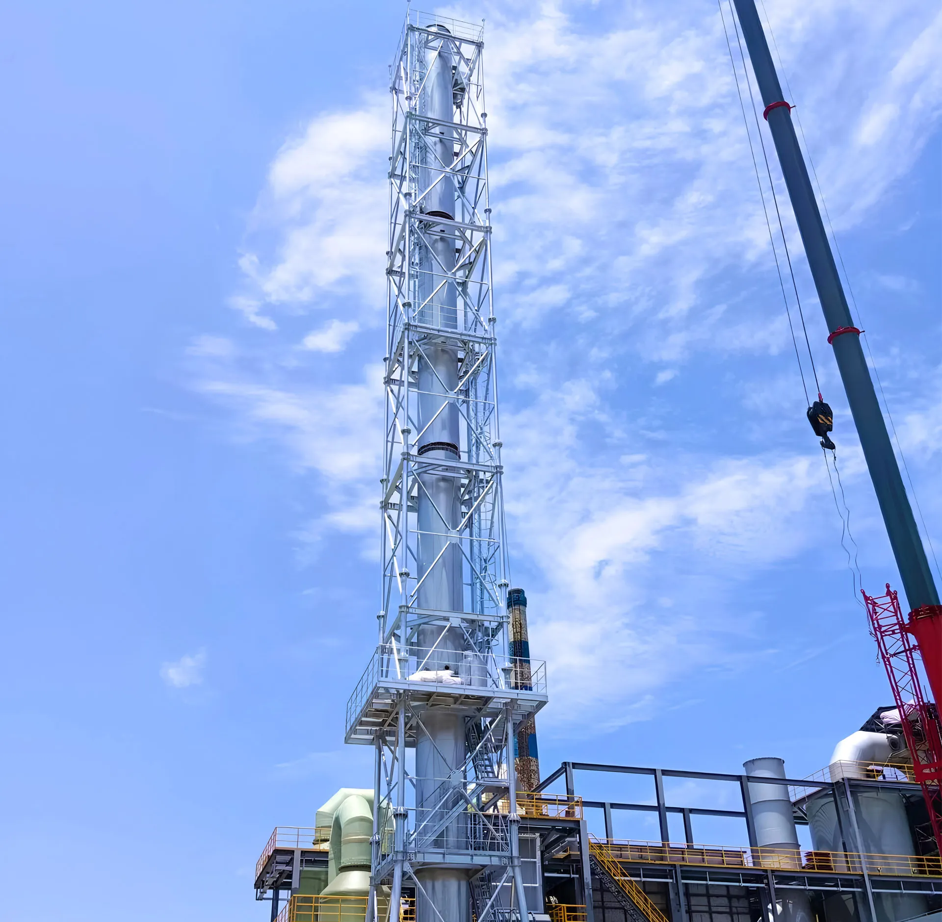 95m Waste-to-Energy Plant Chimney System