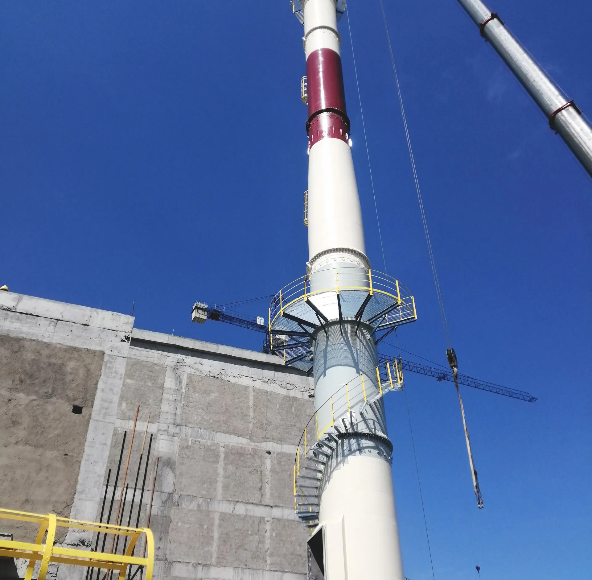 150m High-Rise Chimney for Waste-to-Energy Power Plant