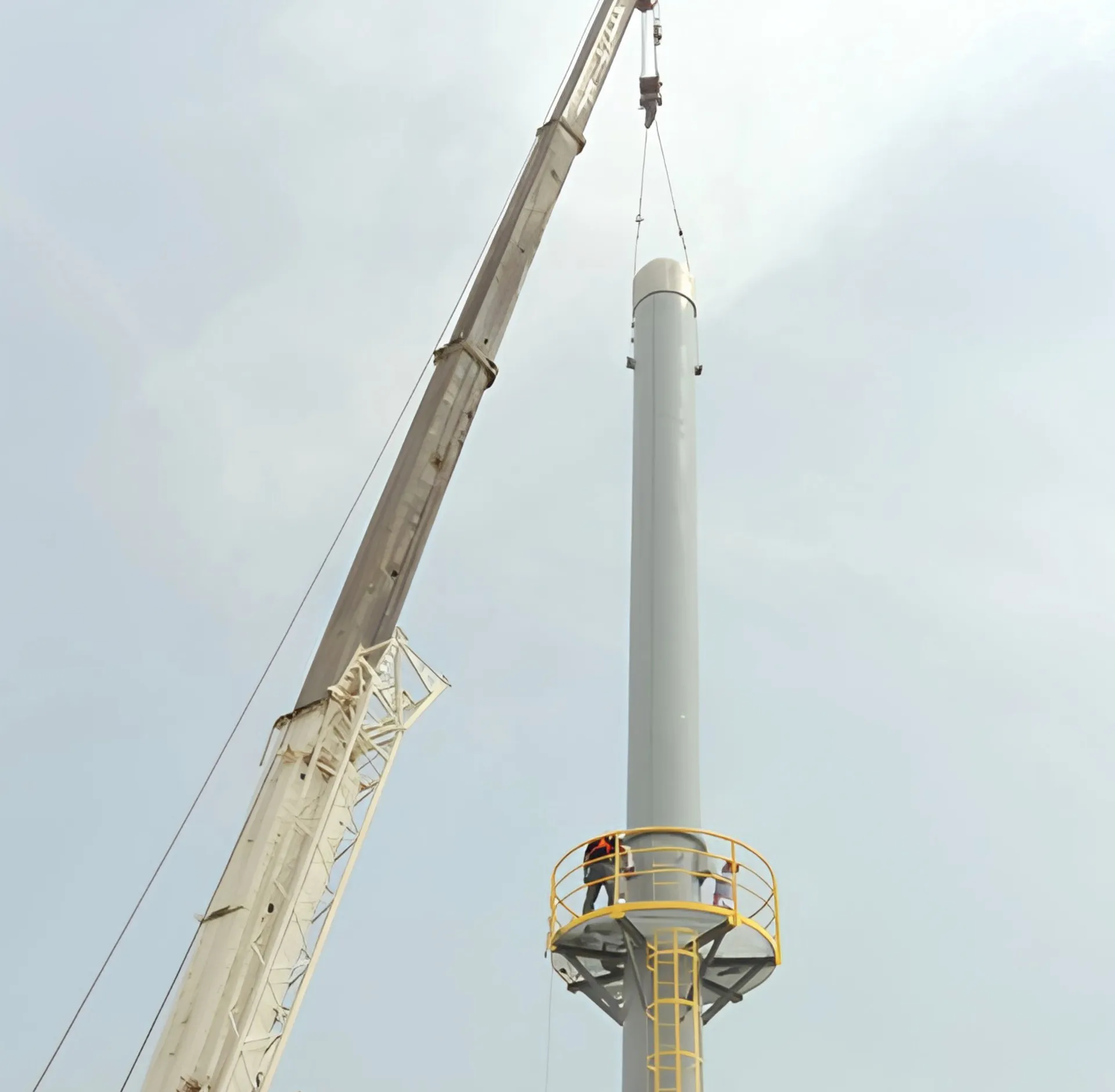 Indonesia 120m Petrochemical Exhaust Stack Project