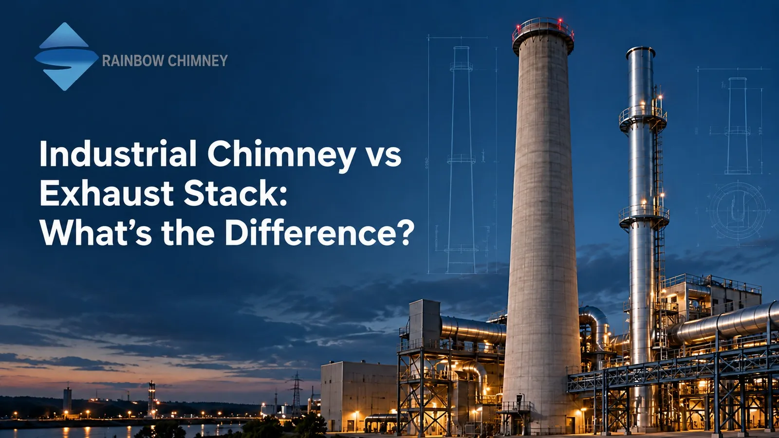 Industrial Chimney vs Exhaust Stack: What’s the Difference?
